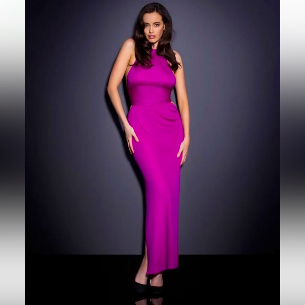 Agent Provacateur RRP £760 Gorgeous Silk Terese Fuschia Dress UK10, AP 3, NWT’s